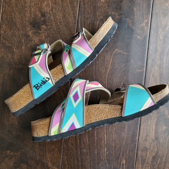 Birkenstock Aztec print sandals - Picture 2 of 3